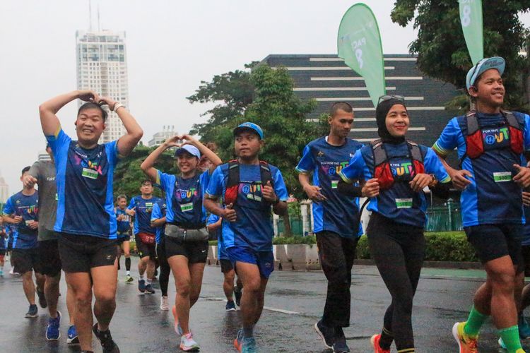 Race photo from Road to BAF Lions Run 2024