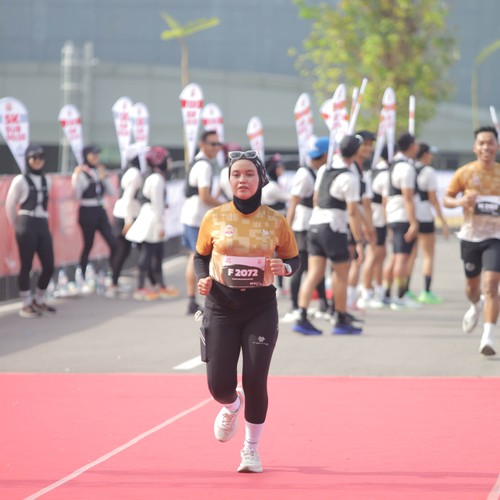 Race photo from KEDIRI HALF MARATHON 2026