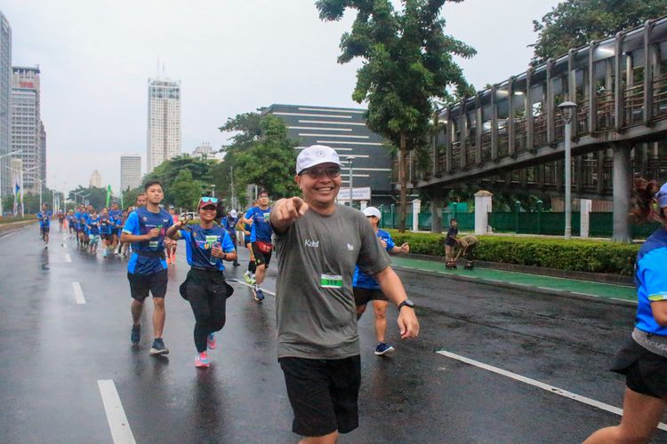 Race photo from Road to BAF Lions Run 2024