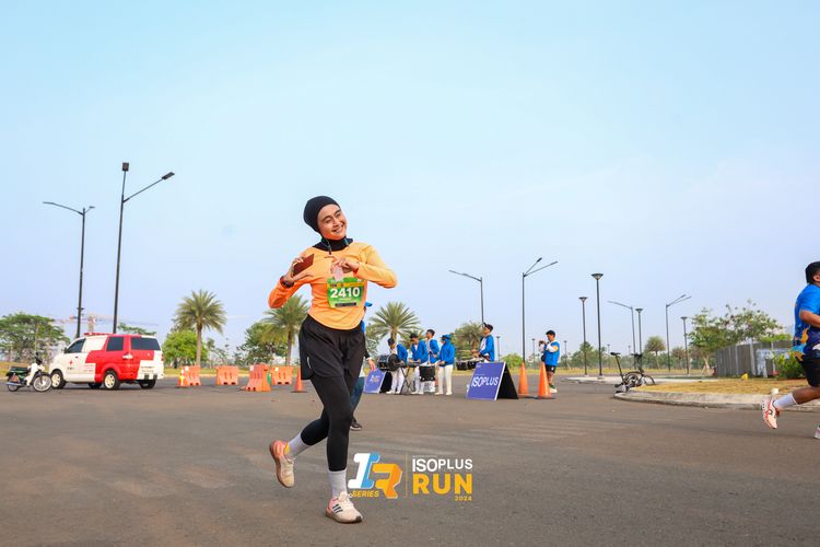 Race photo from ISOPlus Run 2024 Jakarta