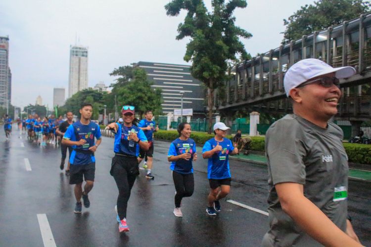 Race photo from Road to BAF Lions Run 2024
