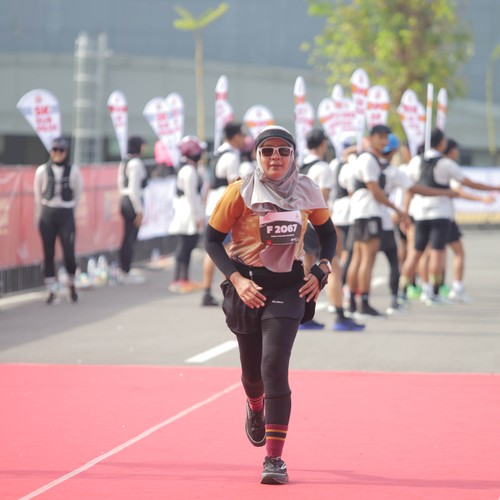 Race photo from KEDIRI HALF MARATHON 2026