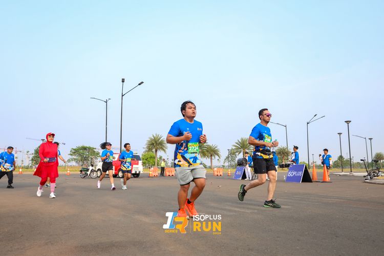 Race photo from ISOPlus Run 2024 Jakarta
