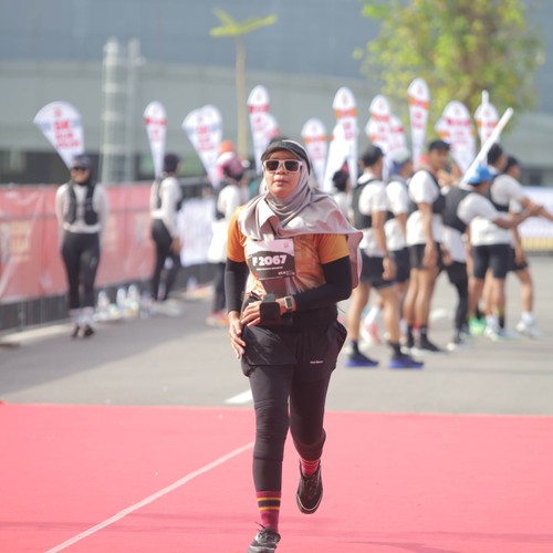 Race photo from KEDIRI HALF MARATHON 2026