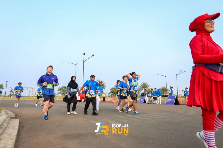 Race photo from ISOPlus Run 2024 Jakarta