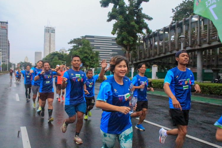 Race photo from Road to BAF Lions Run 2024