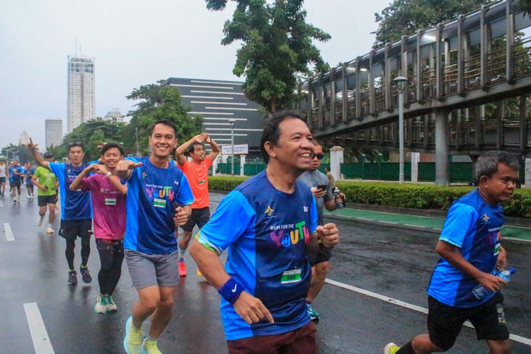 Race photo from Road to BAF Lions Run 2024
