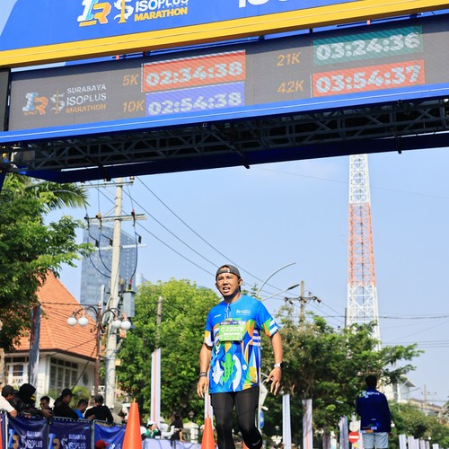 Race photo from SURABAYA ISOPLUS MARATHON 2026