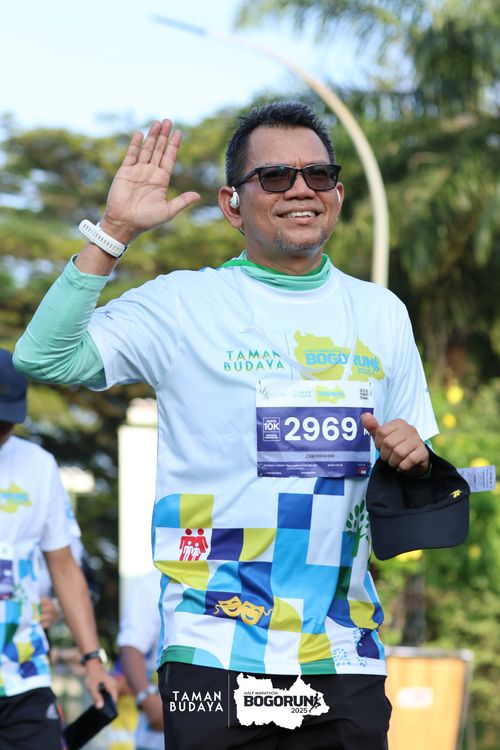 Race photo from Taman Budaya x BOGORUN 2025