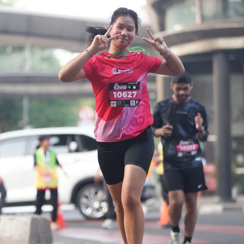 Race photo from SMARTFREN RUN 2026