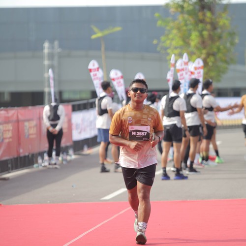 Race photo from KEDIRI HALF MARATHON 2026