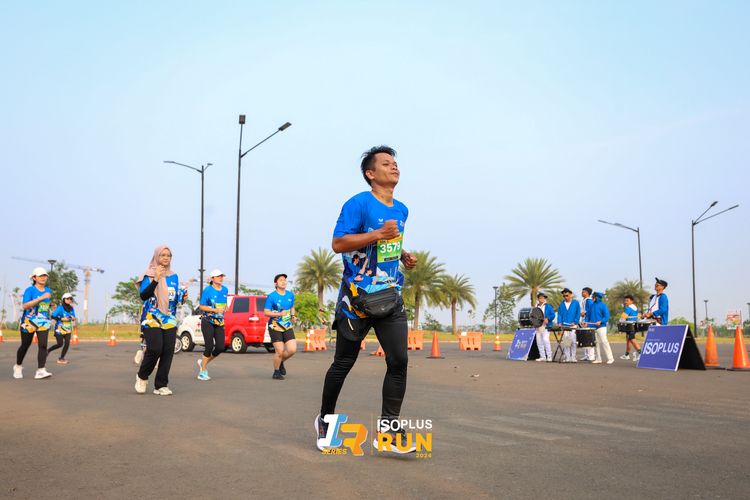 Race photo from ISOPlus Run 2024 Jakarta