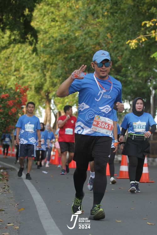 Race photo from Jabar Run 10K 2024
