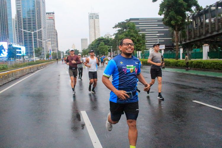 Race photo from Road to BAF Lions Run 2024
