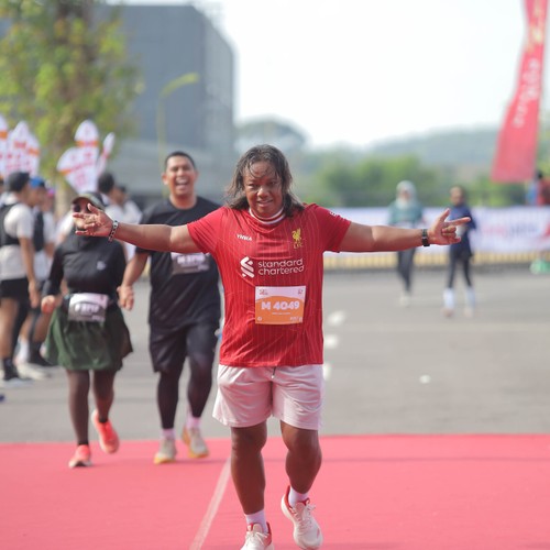 Race photo from KEDIRI HALF MARATHON 2026