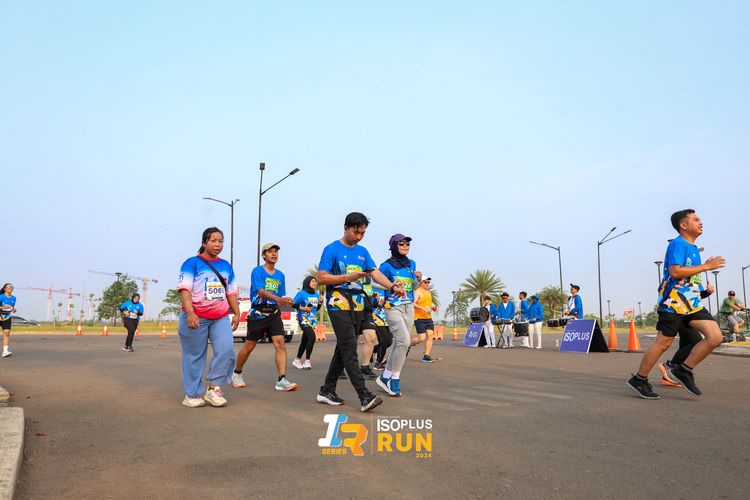 Race photo from ISOPlus Run 2024 Jakarta