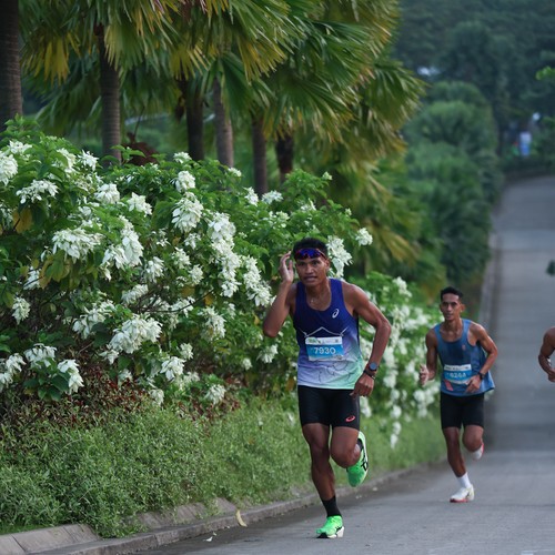 Race photo from BOGORUN 2026