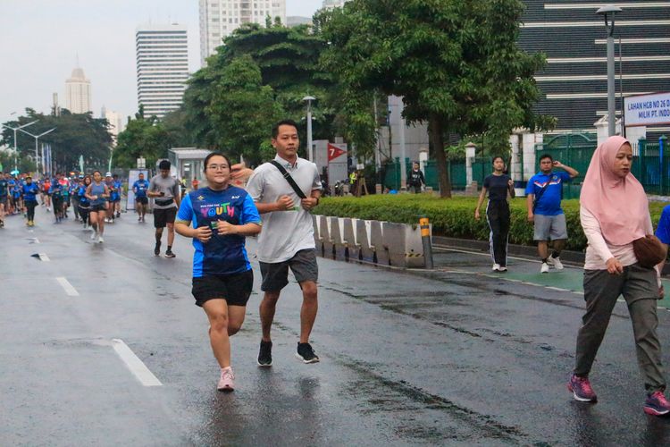 Race photo from Road to BAF Lions Run 2024