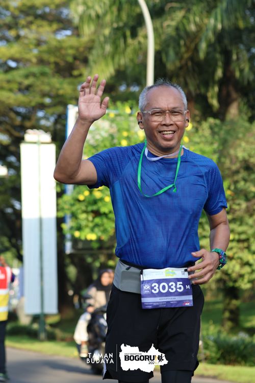 Race photo from Taman Budaya x BOGORUN 2025