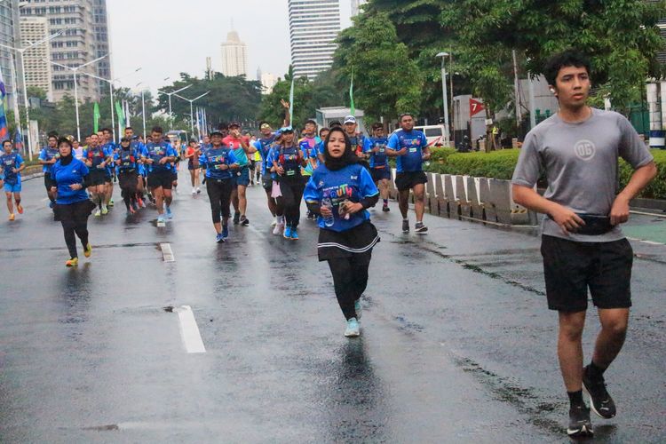 Race photo from Road to BAF Lions Run 2024
