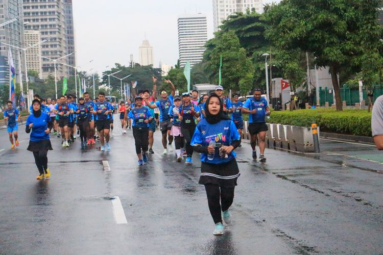Race photo from Road to BAF Lions Run 2024