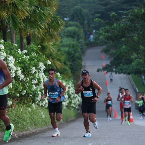 Race photo from BOGORUN 2026