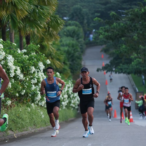 Race photo from BOGORUN 2026