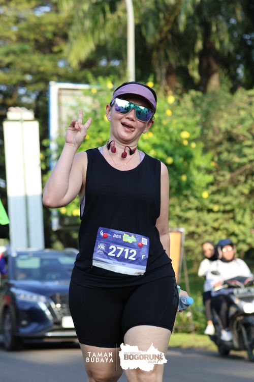 Race photo from Taman Budaya x BOGORUN 2025