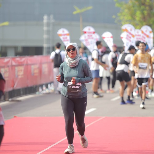 Race photo from KEDIRI HALF MARATHON 2026