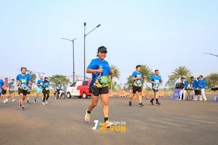 Race photo from ISOPlus Run 2024 Jakarta