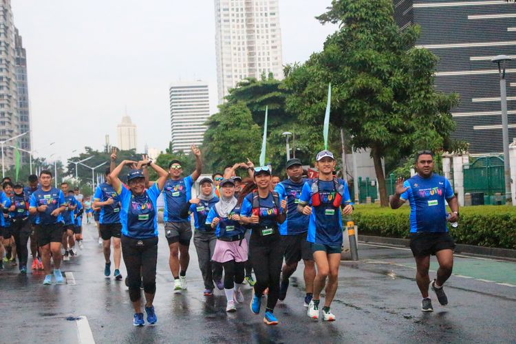 Race photo from Road to BAF Lions Run 2024