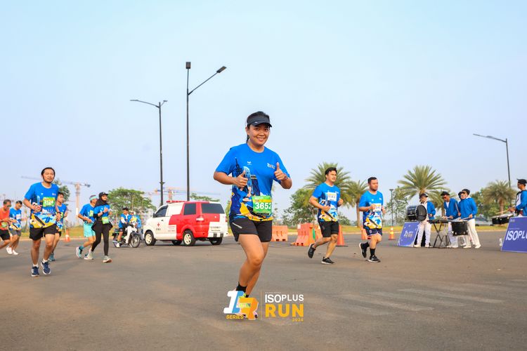 Race photo from ISOPlus Run 2024 Jakarta