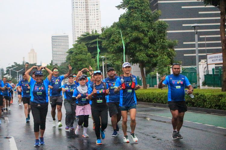 Race photo from Road to BAF Lions Run 2024