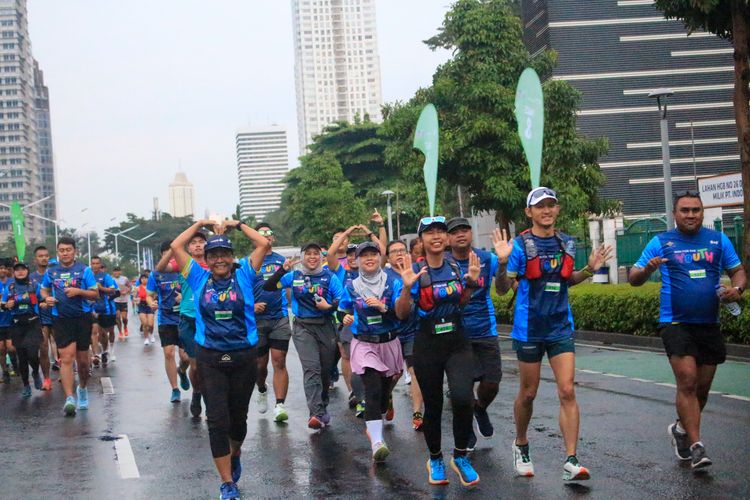 Race photo from Road to BAF Lions Run 2024