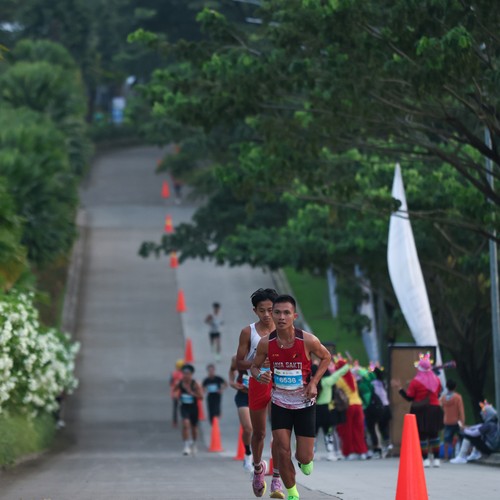 Race photo from BOGORUN 2026