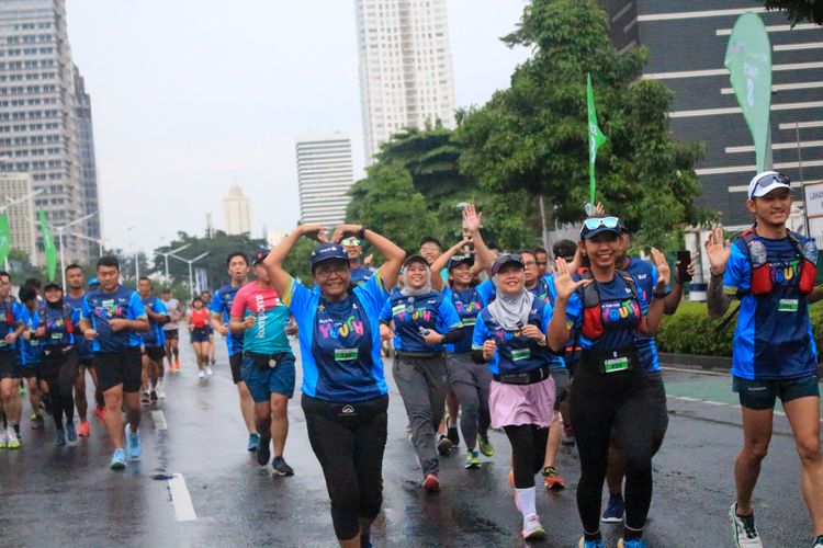 Race photo from Road to BAF Lions Run 2024