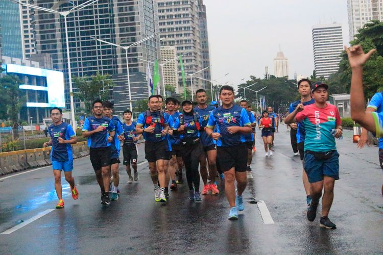 Race photo from Road to BAF Lions Run 2024