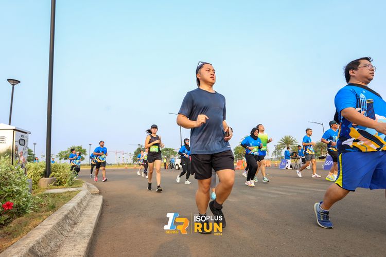 Race photo from ISOPlus Run 2024 Jakarta