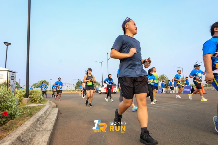 Race photo from ISOPlus Run 2024 Jakarta
