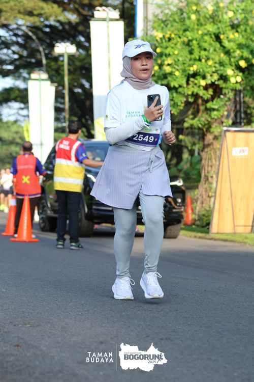 Race photo from Taman Budaya x BOGORUN 2025