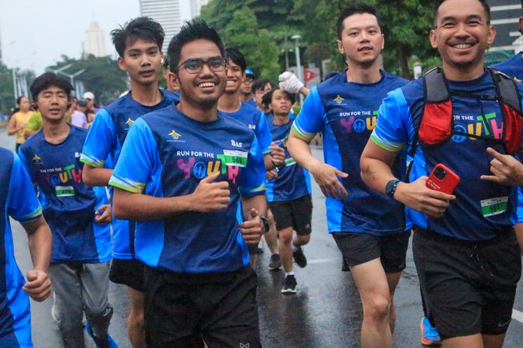 Race photo from Road to BAF Lions Run 2024