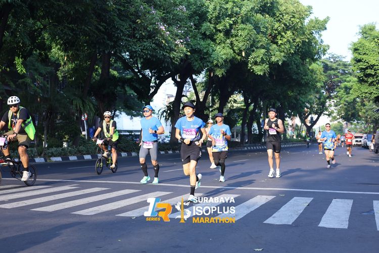 Race photo from SURABAYA ISOPLUS MARATHON 2025