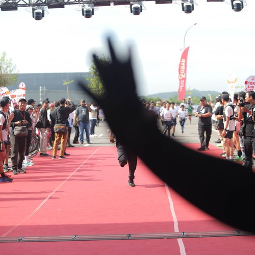 Race photo from KEDIRI HALF MARATHON 2026