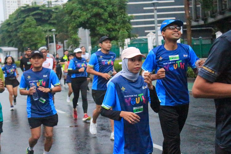 Race photo from Road to BAF Lions Run 2024