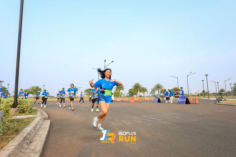Race photo from ISOPlus Run 2024 Jakarta