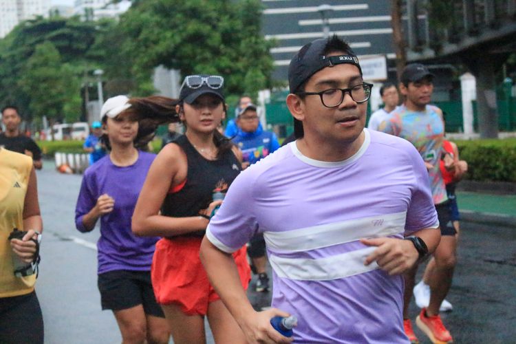 Race photo from Road to BAF Lions Run 2024
