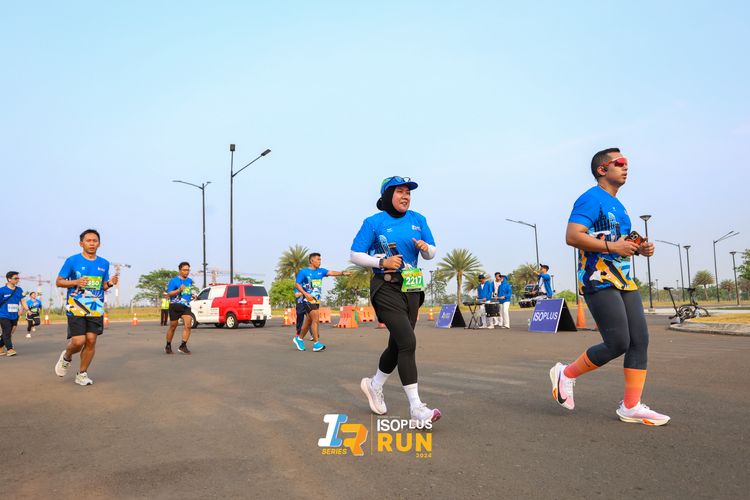 Race photo from ISOPlus Run 2024 Jakarta
