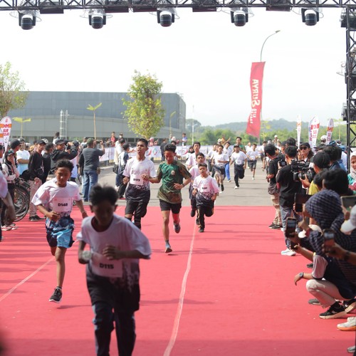 Race photo from KEDIRI HALF MARATHON 2026