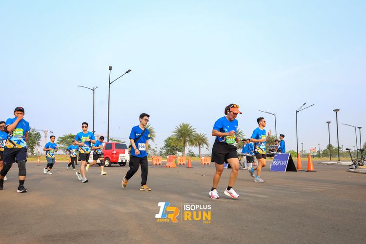 Race photo from ISOPlus Run 2024 Jakarta