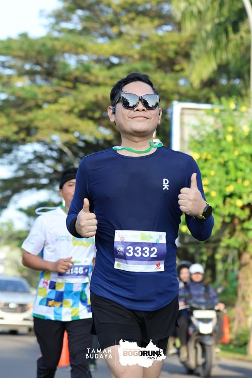 Race photo from Taman Budaya x BOGORUN 2025